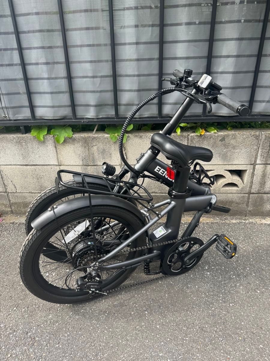 基本引取り希望】EENOUR 電動アシスト自転車 C4 走行距離わずか 基本引取り希望】EENOUR 電動アシスト自転車 C4 走行距離わずか