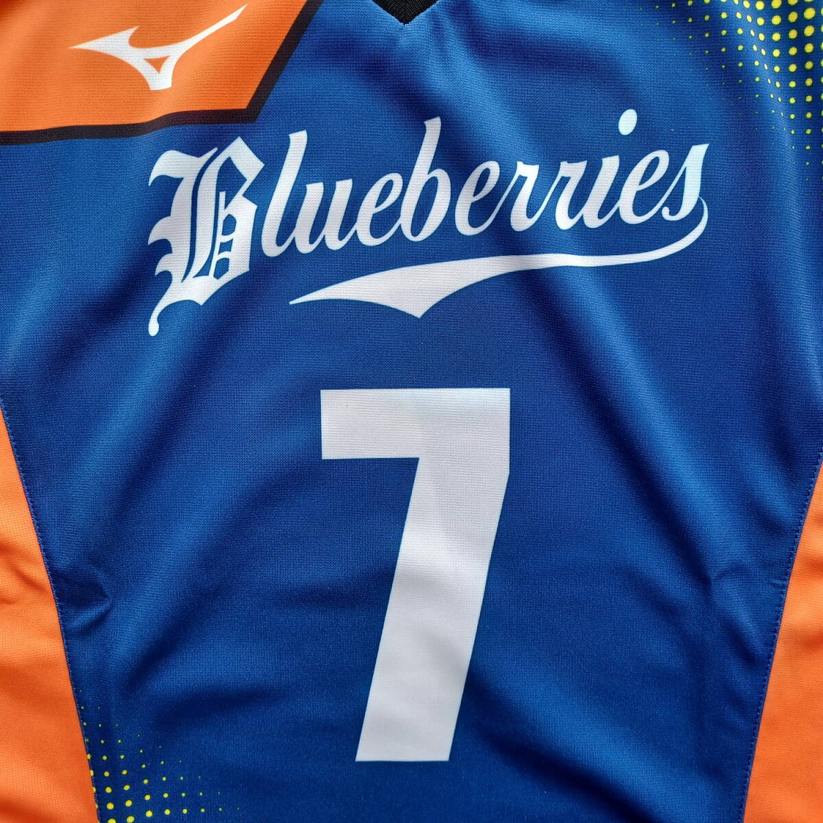 ★新品★2XLサイズ/Blueberries TSUBASA 選手公式 オーセンティック ユニフォーム/女子バレー ユニフォーム/バレーボール ユニフォーム/b_画像4