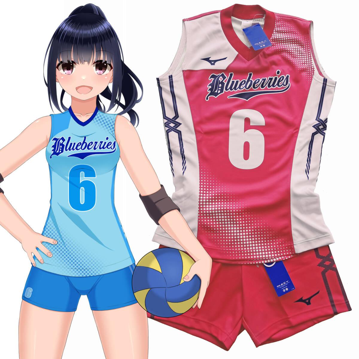 ☆新品☆Lサイズ/Blueberries AIRI 選手公式 オーセンティック ☆新品☆Lサイズ/Blueberries AIRI 選手公式 オーセンティック