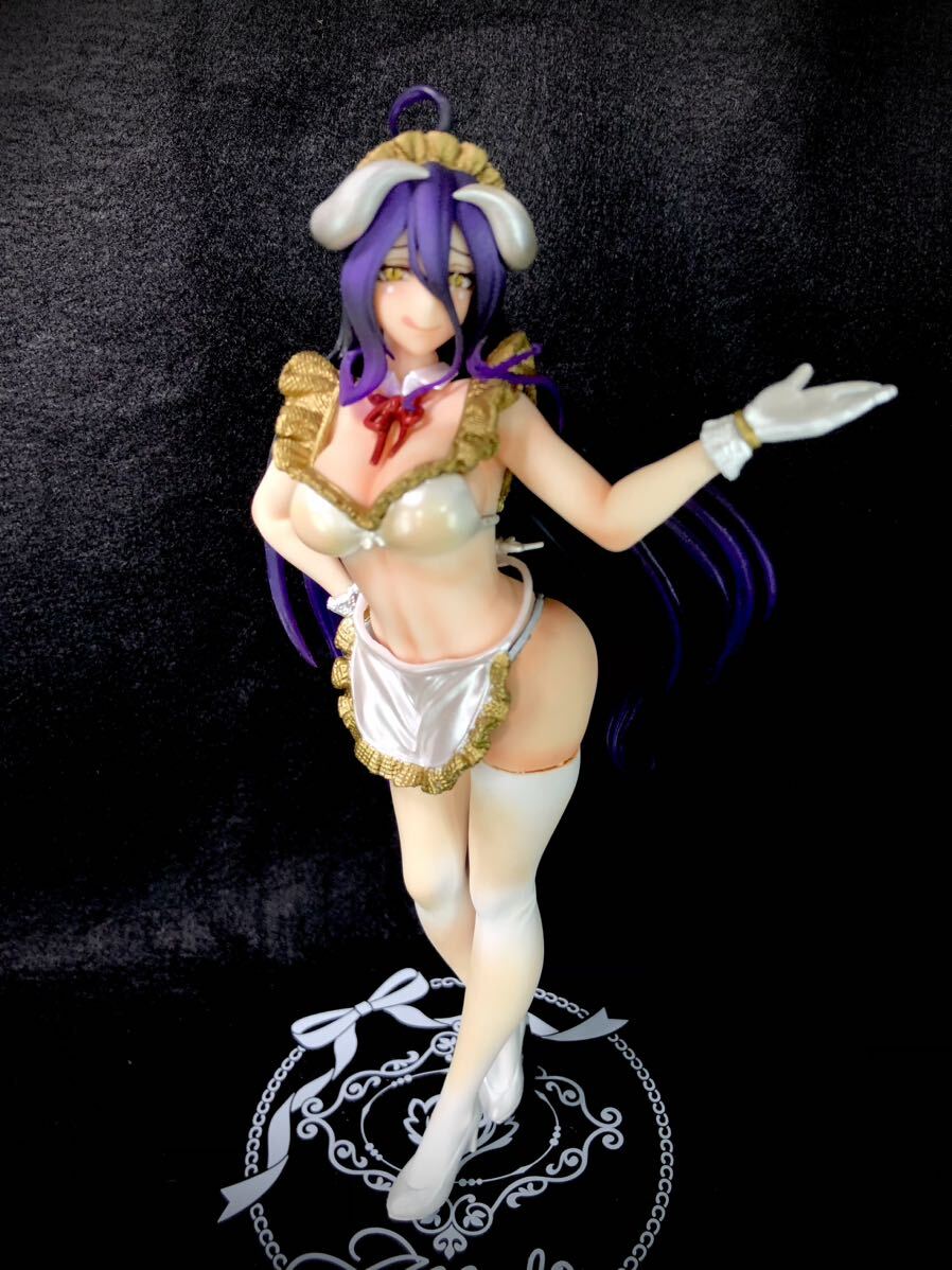 アルベド coreful figure メイドver. オーバーロード コアフル　リペイント　フィギュア　エプロン脱着可能　元箱付き_画像3