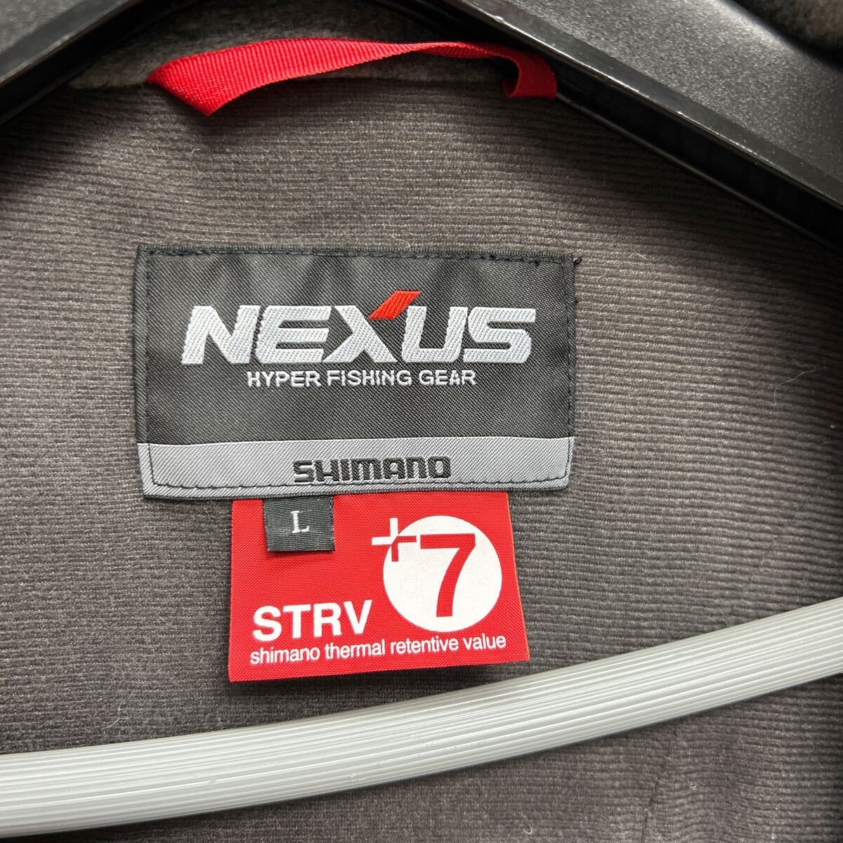 シマノ ネクサス SHIMANO NEXUS フィッシングジャケット Lサイズ STRV+7 アウトドア 釣り フィッシングウェア _画像4