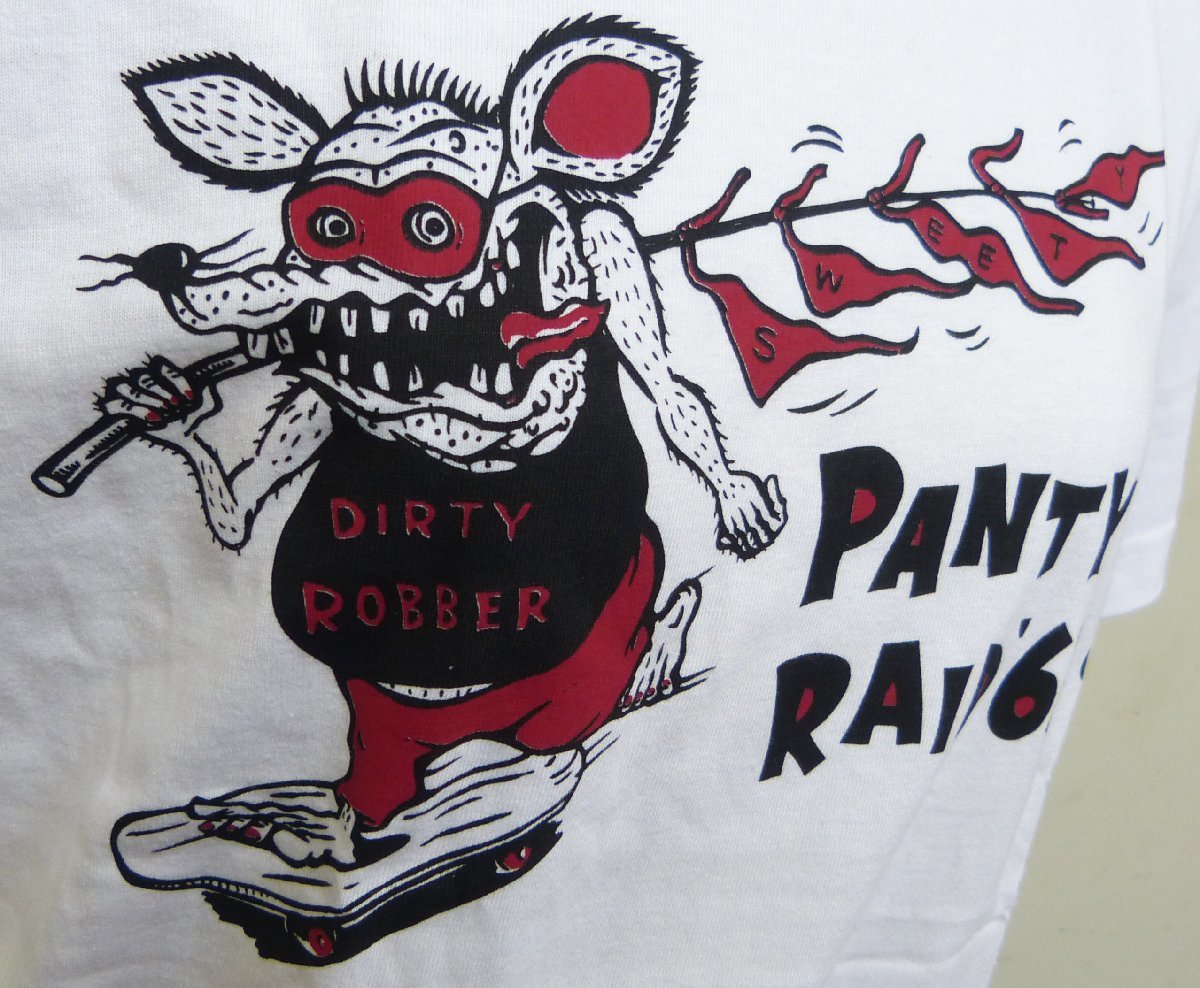 ☆保管品!Tシャツ ODDROD PANTY RAID'63 Mサイズ ホワイト☆　_画像2