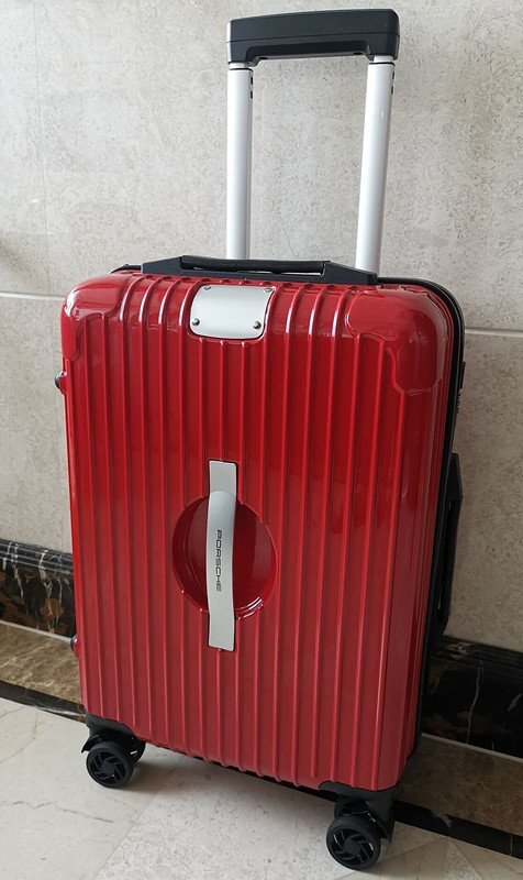  top class * regular price 18 ten thousand *PORSCHE/ Porsche * light weight original *TSA lock * suitcase * machine inside bringing in * travel * business trip * abroad Carry case * red 