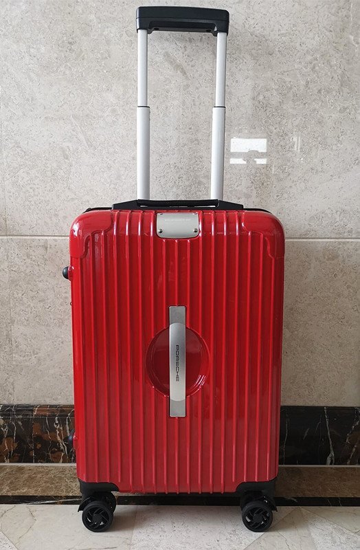  top class * regular price 18 ten thousand *PORSCHE/ Porsche * light weight original *TSA lock * suitcase * machine inside bringing in * travel * business trip * abroad Carry case * red 