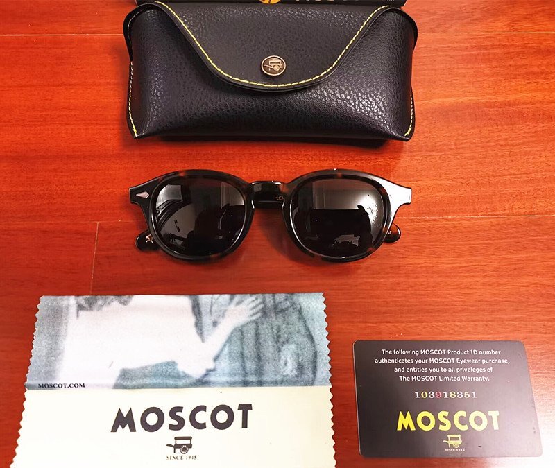 名作モデル☆新品☆ MOSCOT モスコット LEMTOSH レムトッシュ ウェリントン眼鏡 メガネ 鼈甲・サングラス・ジョニーデップ愛用モデルの画像7