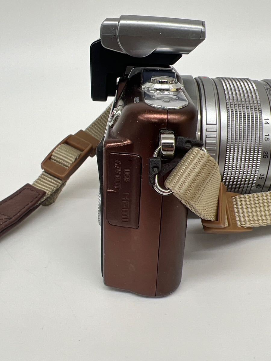 OLYMPUS PEN Mini E-PM1 レンズ  14-42mm 1:3.5-5.6 37φ オリンパス ペン ミニ デジカメ GST050706 の画像5