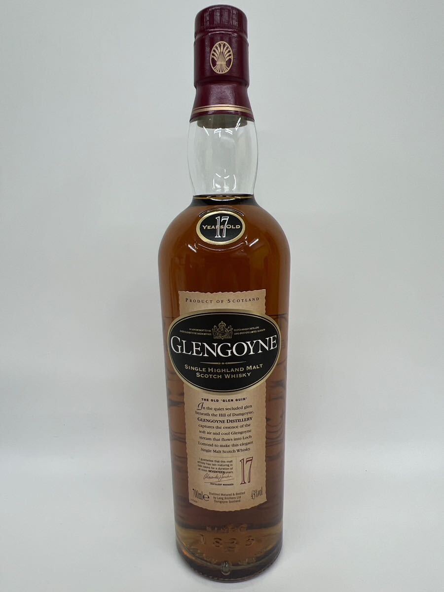 【未開封】GLENGOYNE グレンゴイン　17年　スコッチウイスキー　スコットランド産　43% 700ml 古酒　GST050702_画像2