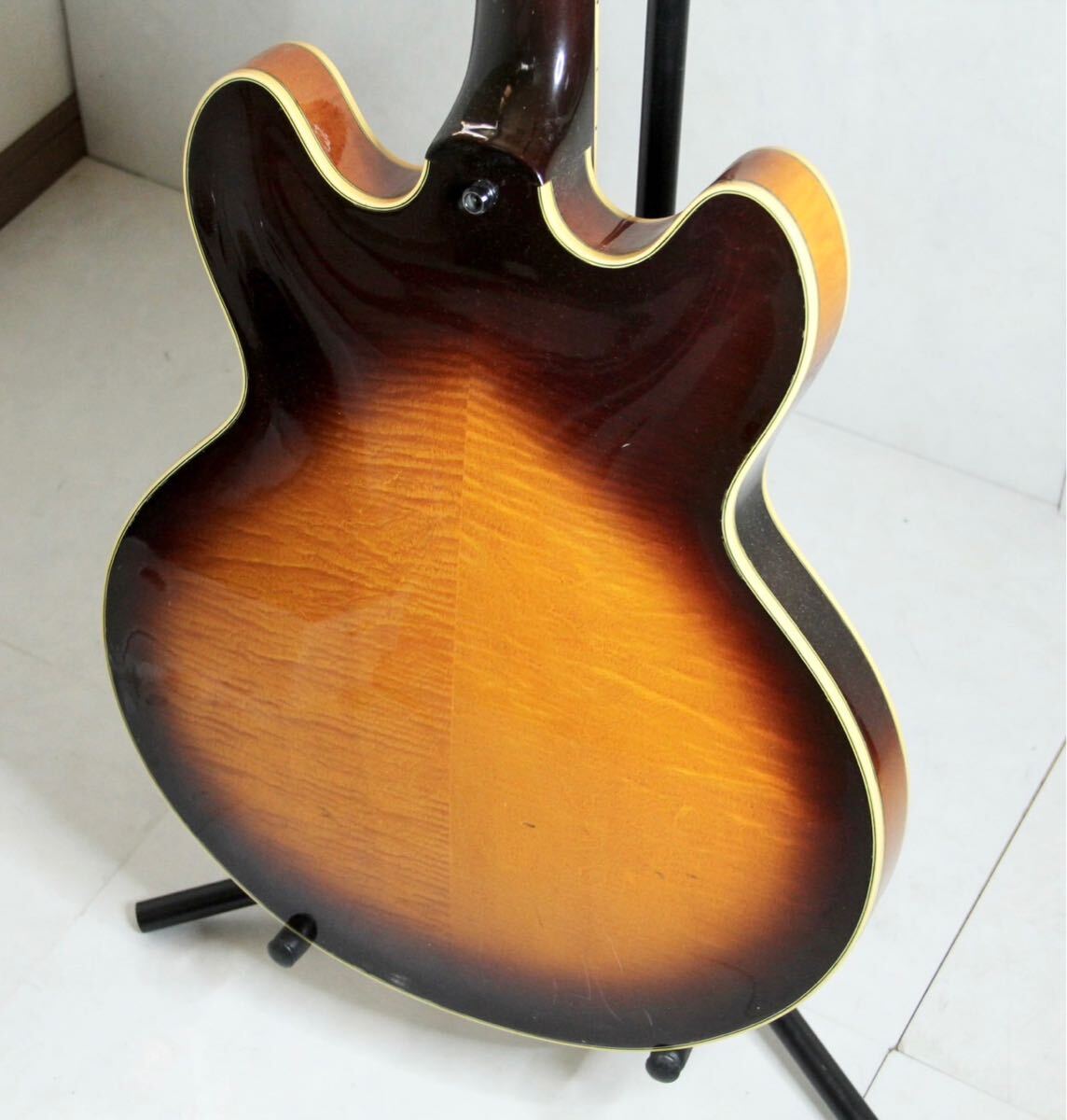 ARIA PRO II アリア プロ モデル TA-DLX ギターストラップ エレキ エレキギター 楽器 ソフトケース付き 弦楽器 の画像8