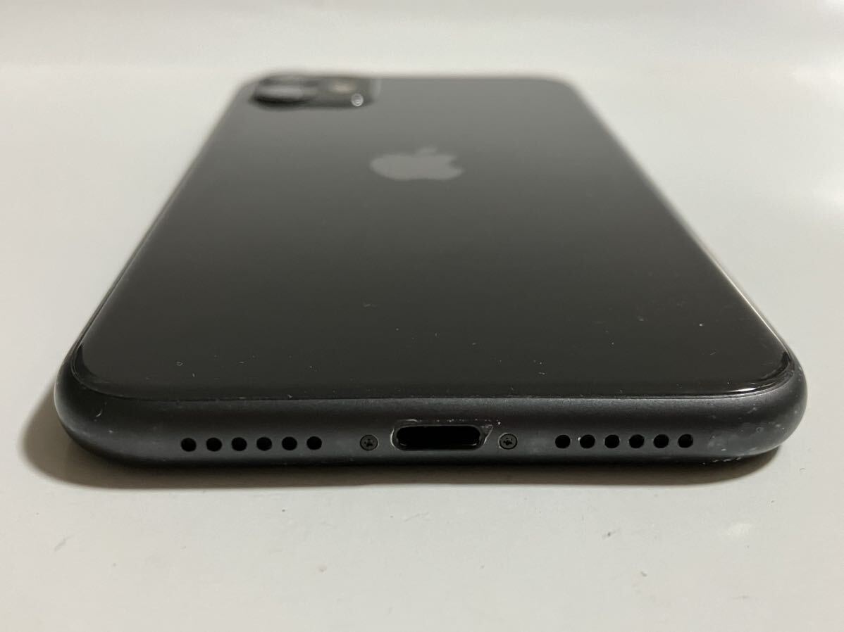 SIMフリー iPhone11 64GB 100% ブラック 判定 ○ 11 アイフォン スマートフォン 送料無料 iPhone 11 スマホ