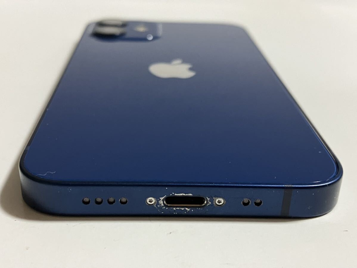 SIMフリー iPhone12mini 128GB 判定 ○ ブルー　12 mini アイフォン スマートフォン 送料無料 iPhone 11 mini スマホ_画像6