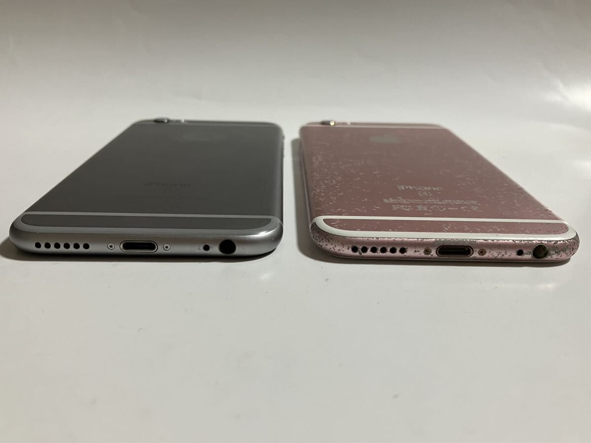 SIMフリー iPhone6s 32GB ×2台 ローズゴールド スペースグレー SIMロック解除 Apple iPhone 6s スマホ アップル シムフリー 送料無料_画像4