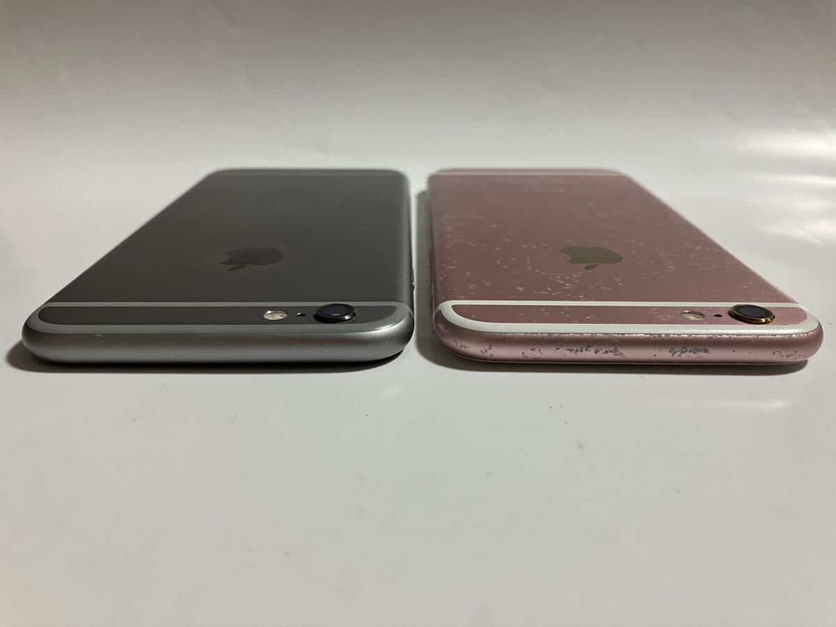 SIMフリー iPhone6s 32GB ×2台 ローズゴールド スペースグレー SIMロック解除 Apple iPhone 6s スマホ アップル シムフリー 送料無料_画像5
