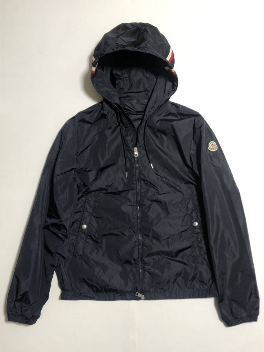 超美品 MONCLER GRIMPEURS GIUBBOTTO 3 L 〜 XL モンクレール ナイロンジャケット ダークネイビー系 国内正規品 モンクレールジャパン