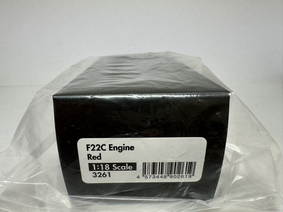 [新品] WEB限定品 1/18 IG2588 F22C VTEC Engine Honda S2000 (AP2) イグニッションモデル ignition model ホンダ 無限 エンジン IG3261_画像3