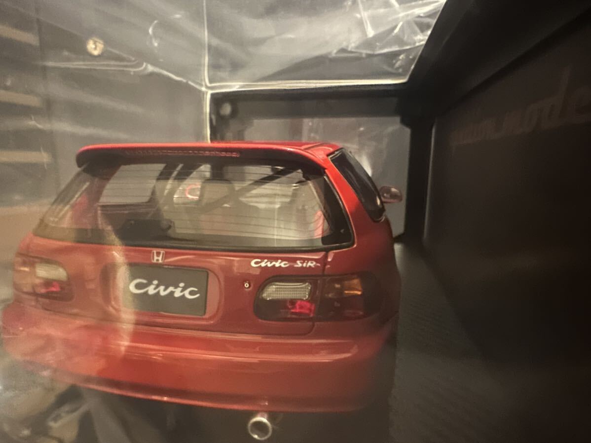 [新品] 1/18 IG3045 Honda CIVIC (EG6) Red イグニッションモデル ignition model ホンダ シビック 無限 頭文字D Initial D_画像8
