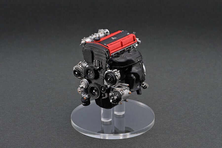 [新品] 1/18 IG2433 4G63 MIVEC Engine Mitsubishi Lancer Evolution イグニッションモデル ignition model ランサー ランエボ エンジン_画像2