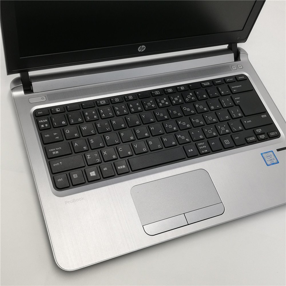 1円～ 高速SSD 高性能 ノートパソコン hp ProBook 430 G3 中古美品 13.3型 第6世代Core i5 8GB 無線 Bluetooth webカメラ Windows11 Office_画像8