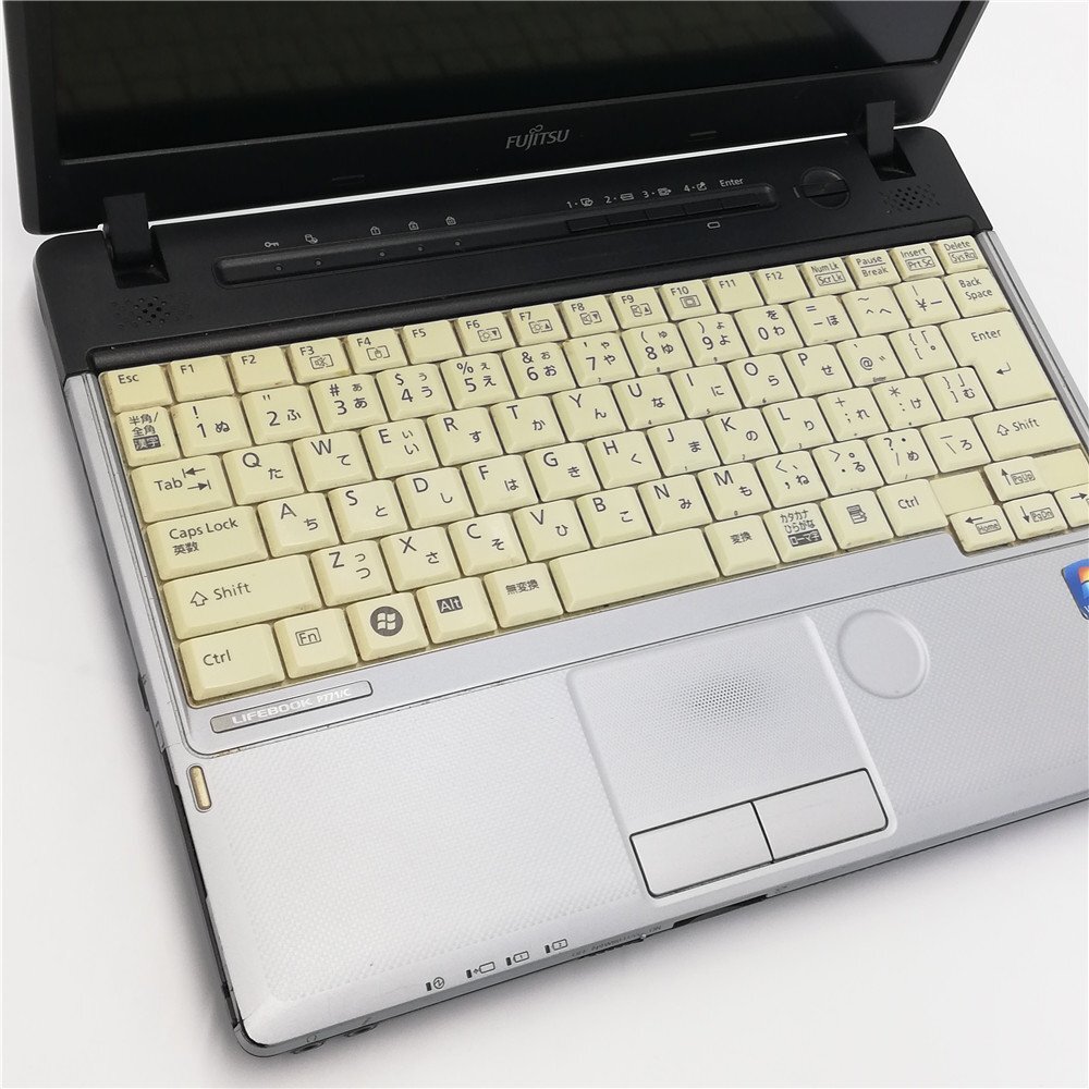 1円～ 激安 日本製 ノートパソコン 富士通 LIFEBOOK P771/C 中古 12.1型 第2世代Core i5 DVDマルチ 無線 Wi-Fi Windows11 Office 即使用可_画像6