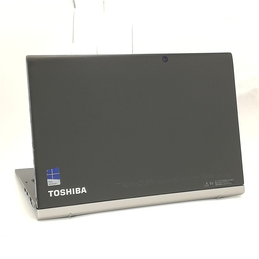 激安 タッチ可能 ペン付き タブレット パソコン 12.5型 中古 東芝 R82/P CoreM 4GB 高速SSD WiFi Bluetooth カメラ Windows11 office_画像6