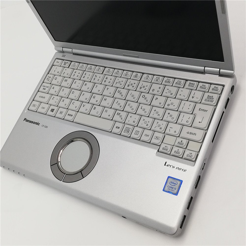 激安 日本製 ノートパソコン 12.1型 Panasonic CF-SZ6ADLVS 中古 第7世代Core i3 8GB 高速SSD 無線 Bluetooth webカメラ Windows11 Office_画像7