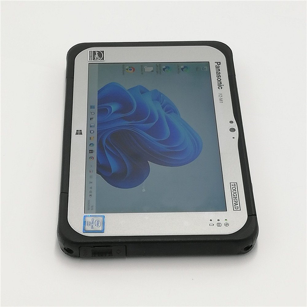 1円～ 950時間使用 7型 タブレット Panasonic TOUGHPAD FZ-M1F150JVJ 中古美品 CoreM5 高速SSD 無線 Bluetooth webカメラ Windows11 Office_画像7