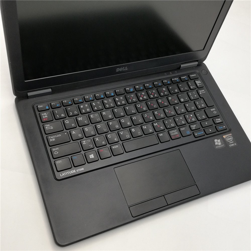 1円～ 高速SSD 高性能 ノートパソコン 12.5型 Dell Latitude E7250 中古良品 第5世代 i5 8GB 無線 Bluetooth webカメラ Windows11 Office済_画像7