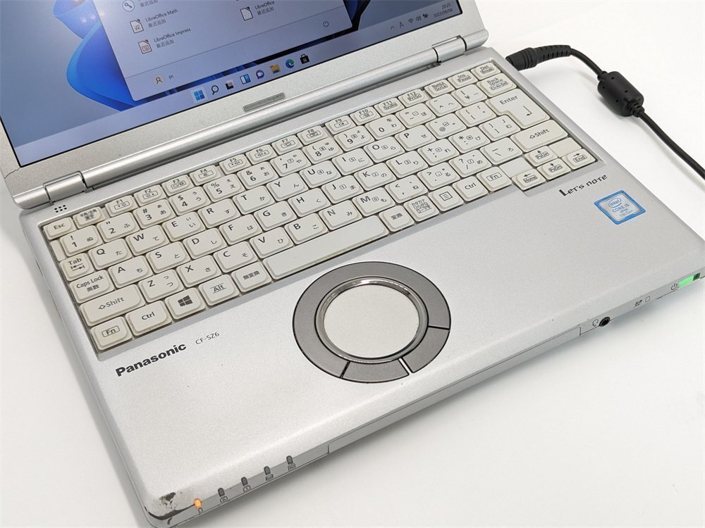 30台限定 新品高速SSD256 12.1型 中古ノートパソコン Panasonic CF-SZ6RDYVS 第7世代Core i5 8GB カメラ Windows11 Office 保証付_画像3
