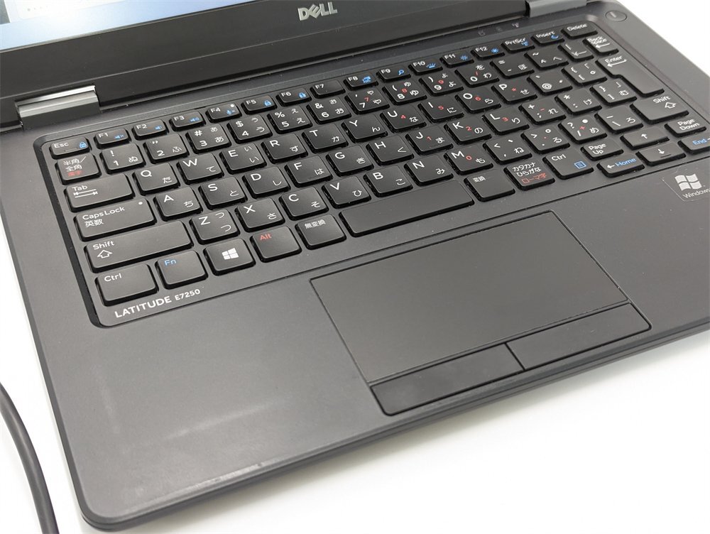 1円スタート Windows11 Office 高速SSD 8GBメモリ 12.5型 ノートパソコン DELL E7250 中古良品 第5世代i5 無線 Bluetooth カメラ 即使用可_画像3