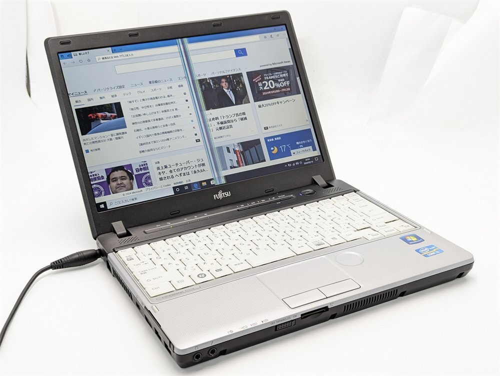 1 jpy ~ with translation super-discount laptop Fujitsu LIFEBOOK P771/D used 12.1 type no. 2 generation Core i5 wireless Wi-Fi Windows10 Office immediately use possible with guarantee 