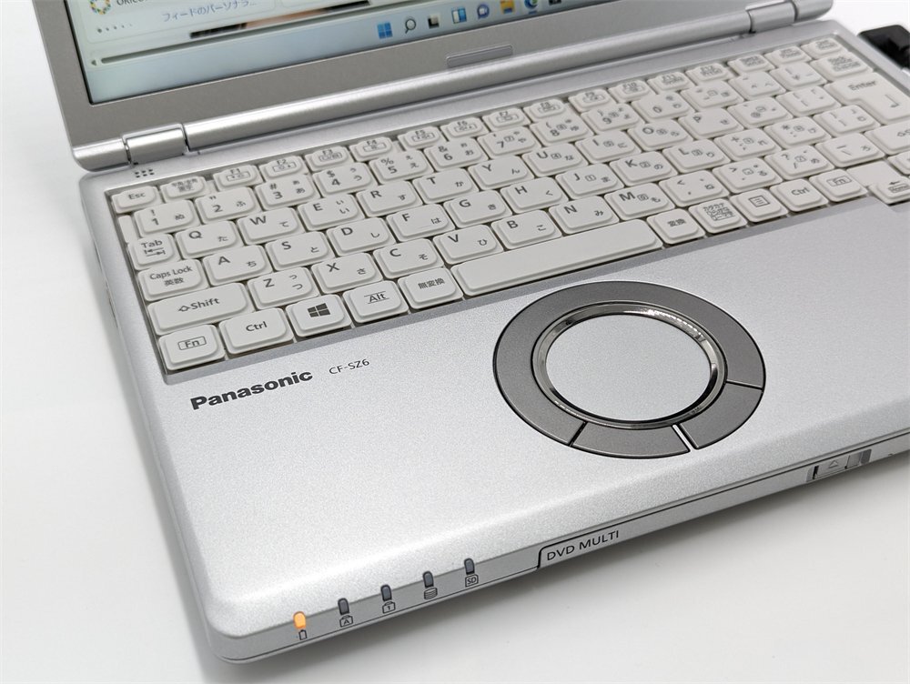 激安 高速SSD 累積使用時間 中古美品 ノートパソコン Windows11 Office Panasonic CF-SZ6RDQVS 第7世代Core i5 8GB 無線 Bluetooth カメラ_画像3
