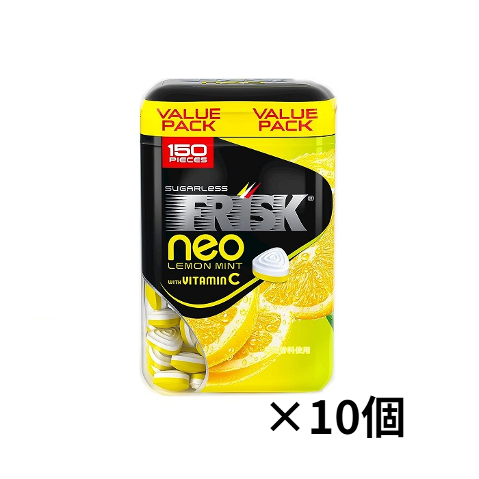 フリスク ネオボトル レモンミント 105g ×10個_画像1