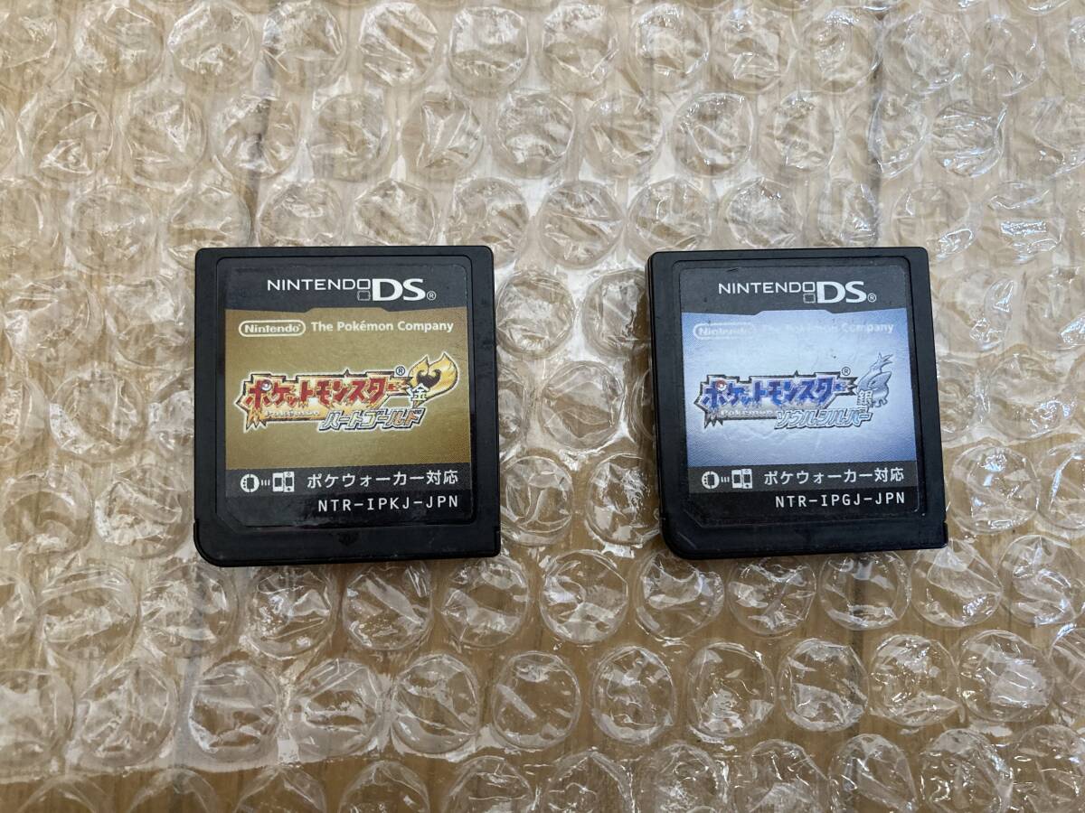 DS ポケットモンスター ハートゴールド ソウルシルバー 計2本セット 金 銀_画像3