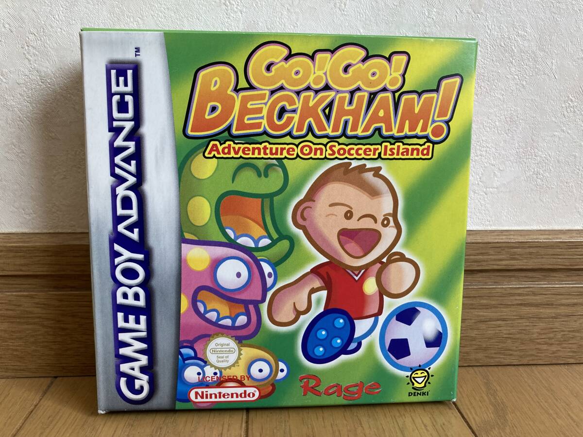 Go! Go! Beckham! Adventure on Soccer Island 美品 北米版 海外版 ゲームボーイアドバンス GBA_画像1