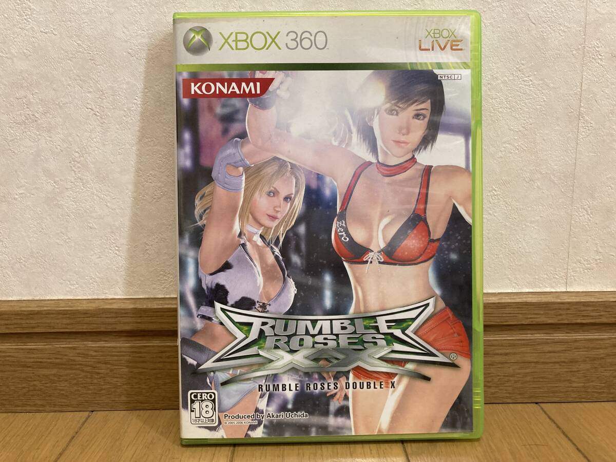 即決! Xbox360 ランブルローズ ダブルエックス RUMBLE ROSES XX_画像1