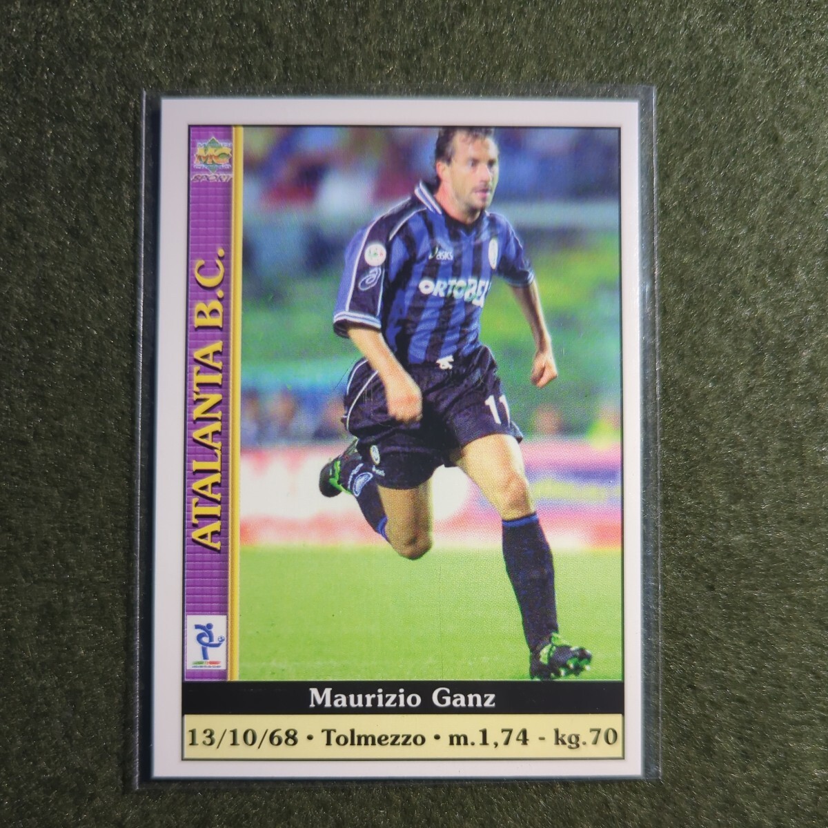 MUNDI CROMO CALCIO 2001 GANZの画像1