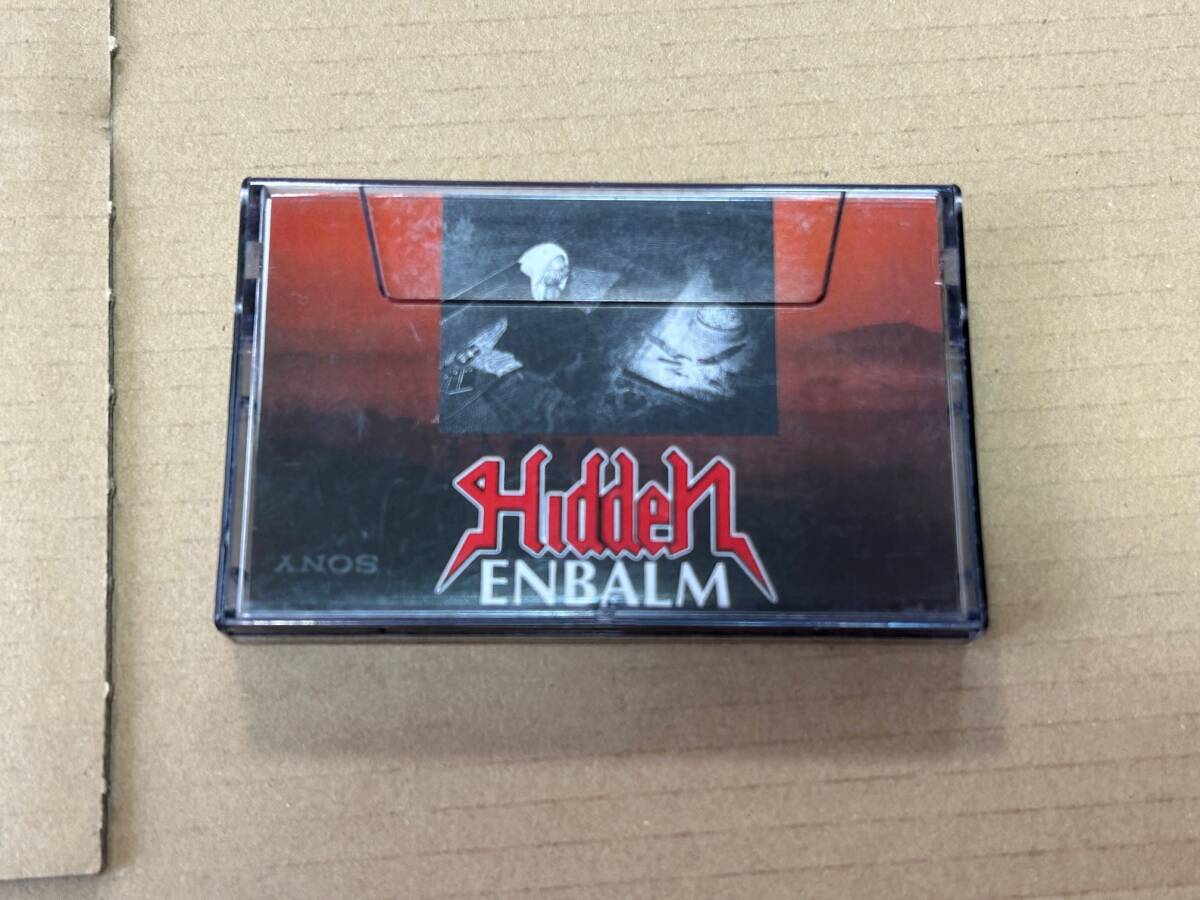 HIDDEN / ENBALM カセットテープ ジャパメタ 自主制作_画像1