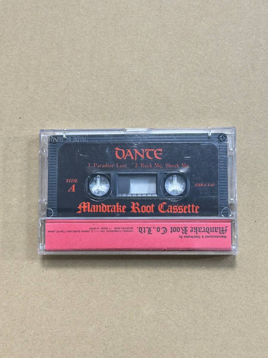 DANTE ダンテ / 2　デモテープ　ジャパメタ Mandlake Root_画像3