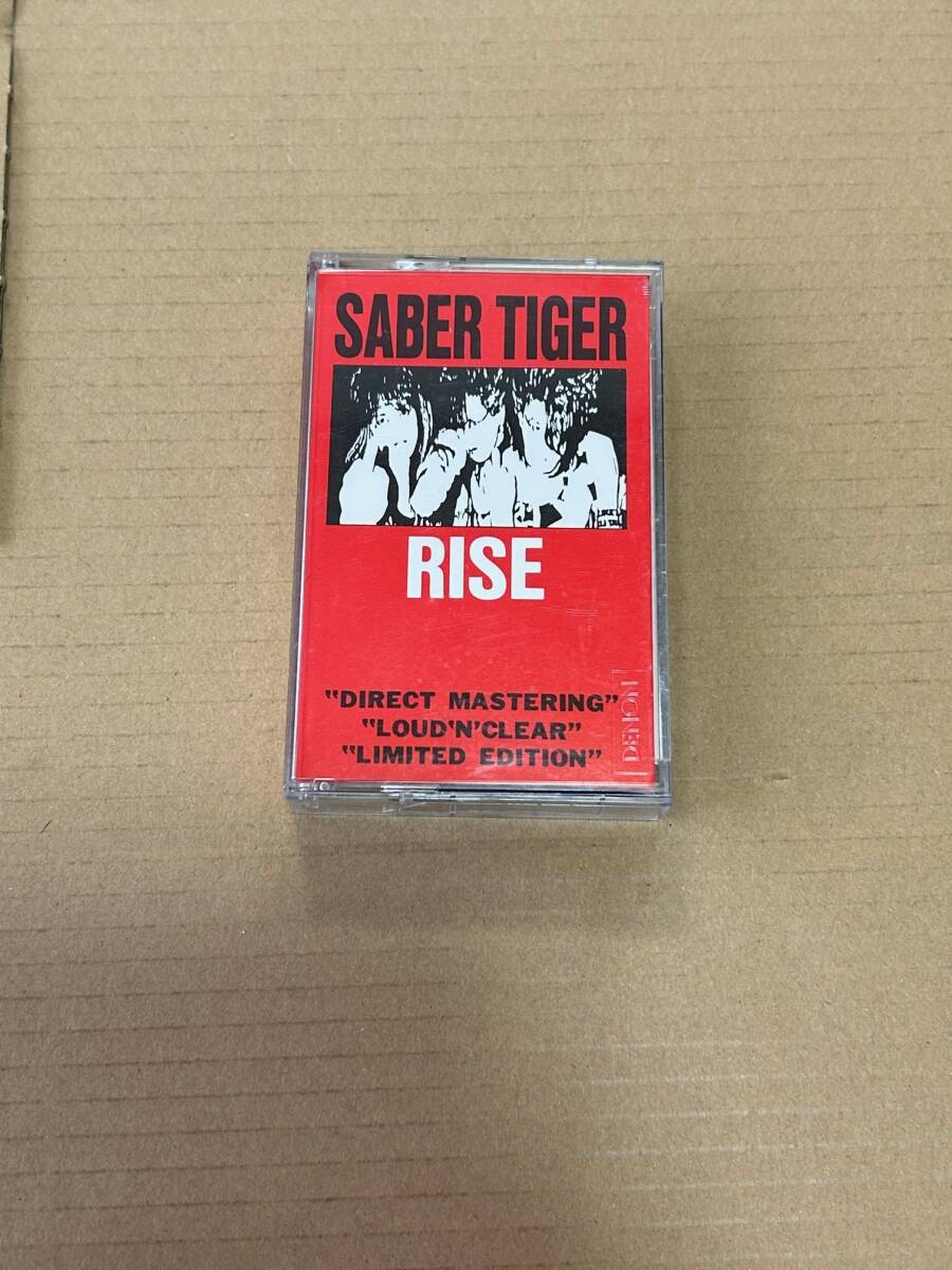 SABER TIGER サーベルタイガー / RISE デモテープ ジャパメタ_画像1