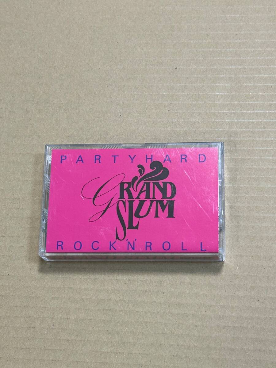 GRAND SLUM / PARTY HARD ROCK'N'ROLL カセットテープ ジャパメタ グランドスラム_画像1