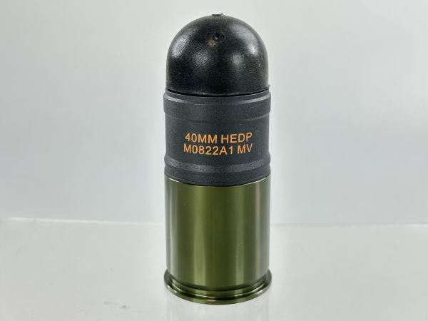 FCW スプリング式 スポンジ弾頭 40㎜ カートリッジ 各種グレネードランチャー対応可能 金属外装 検)M4 A1 M16 M870 MGL M79 HK69の画像1