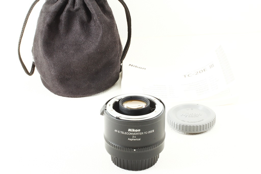 ジャンク品◆NIKON ニコン AF-S TELECONVERTER TC-20E III テレコンバーター◆A4373_お早めにどうぞ！