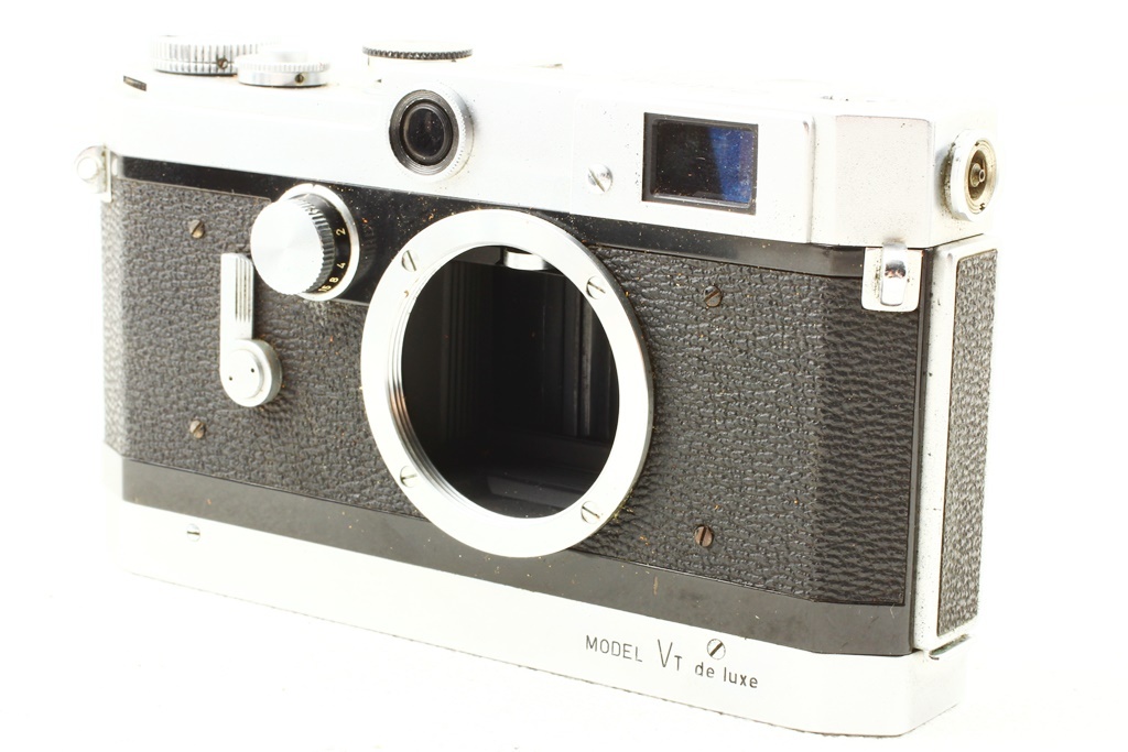 格安品◆Canon キヤノン VT Deluxe型 ボディ◆レンジファインダーフィルムカメラ/A4379_外観、格安品コンディション！