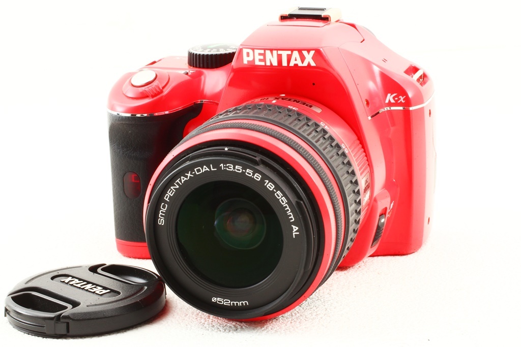 外観極上品◆Pentax ペンタックス K-x smc レンズキット◆1240万画素 デジタル一眼/A4397_外観、極上品コンディション！