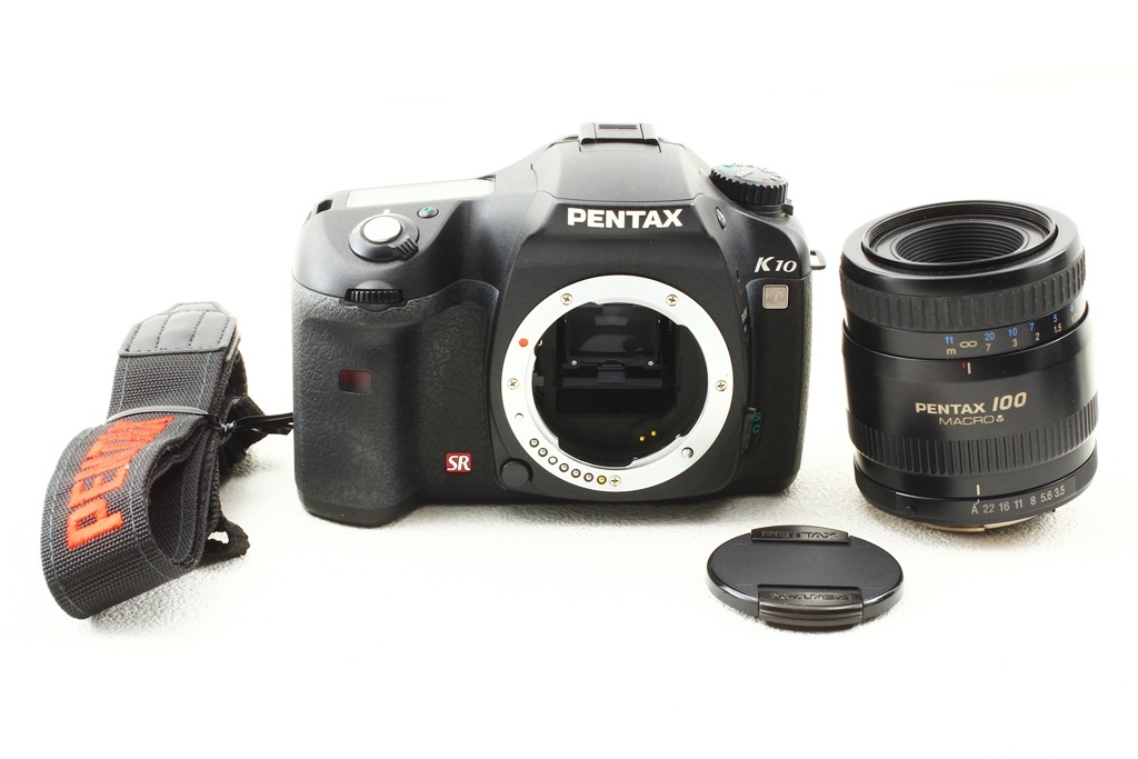 外観美品◆Pentax ペンタックス K10D レンズ付き◆デジタル一眼レフ/A4399_お早めにどうぞ！