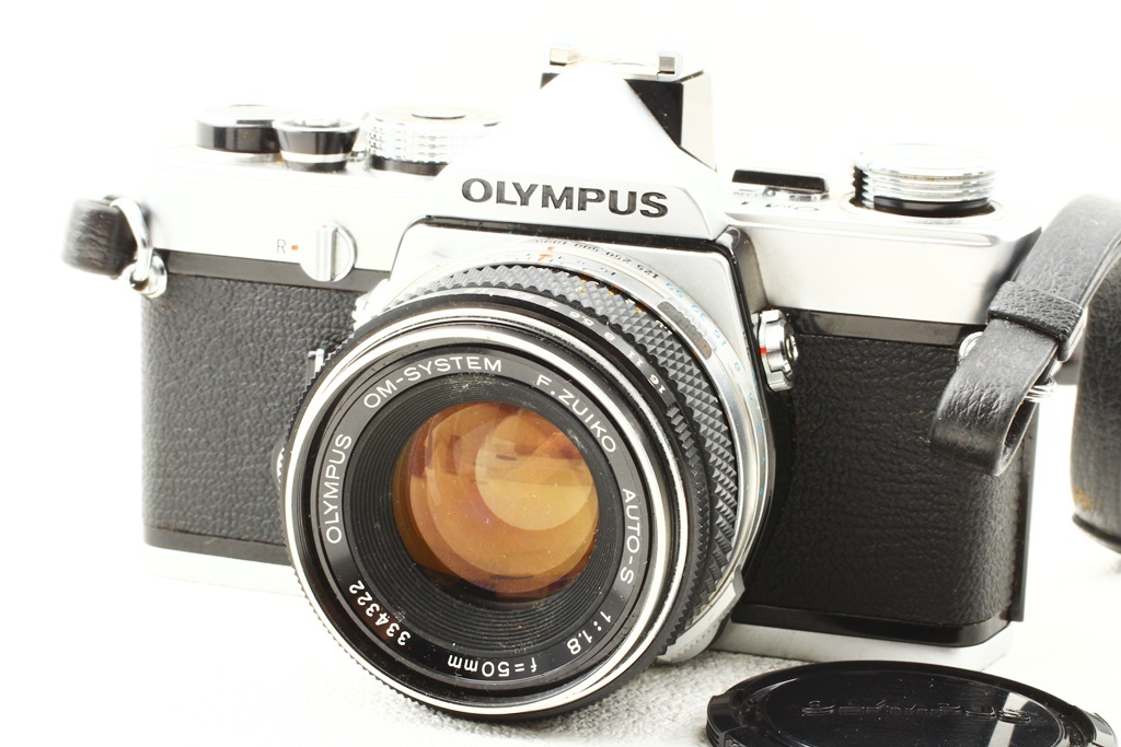 格安品◆OLYMPUS オリンパス OM-1 F.ZUIKO AUTO-S 50/1.8 75-150/4◆一眼レフフィルムカメラ/A4367_画像4