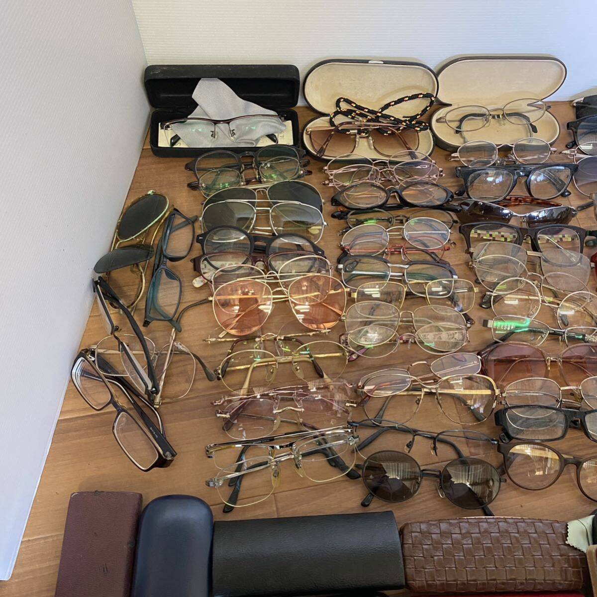 メガネ サングラス 眼鏡 老眼鏡 など　ジャンク品　まとめて_画像2