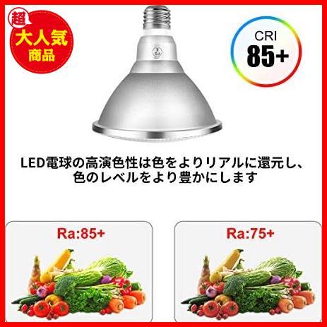 ★昼光色_1★ led 電球180W 相当 LED電球PAR 38 1950 lm 6000K防水等級IP_画像2