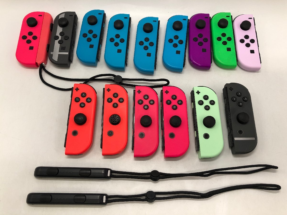 1 jpy ~ Nintendo Switch peripherals summarize controller 5 point / Joy navy blue 15 point / other [ Junk * present condition goods ] operation defect / unknown / there is defect etc. [28-T5]