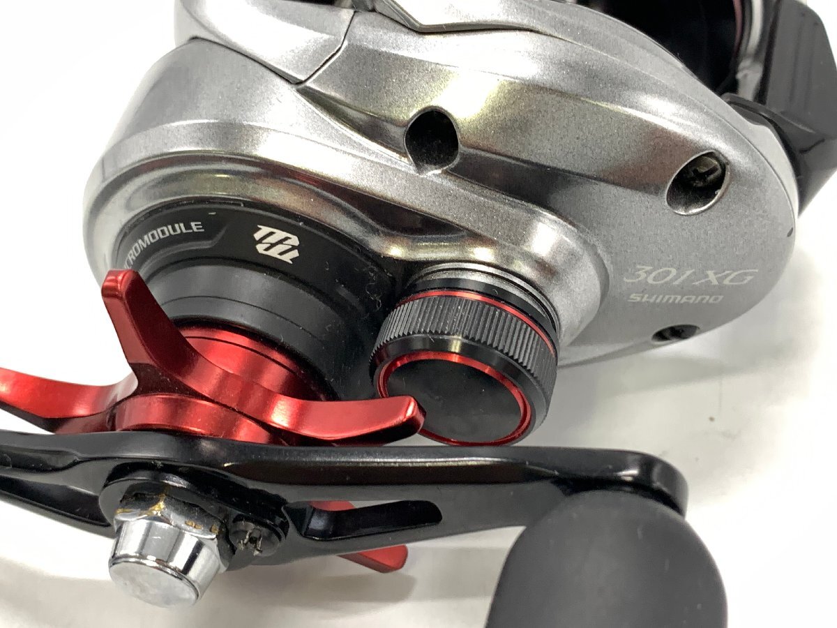 SHIMANO/シマノ 21 Scorpion スコーピオン MD 301XG 左巻き/レフトハンドル ベイトリール 釣り 釣具 ☆良品☆[62-0516-E23]_画像5