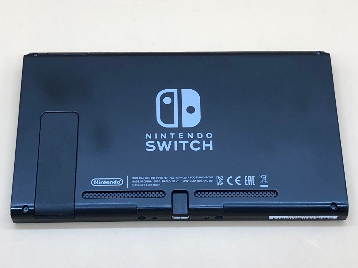 1円～ Nintendo Switch バッテリー強化版 HAC-001(-01) グレー 任天堂 スイッチ ニンテンドー ゲーム機 ☆良品☆ [296-0517-T4]_画像3